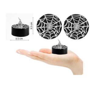 2 bougies à led