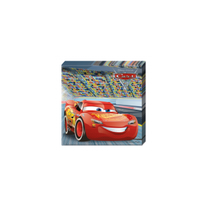 20 Serviettes Cars