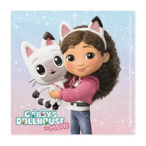 20 Serviettes Gabby’s Chat