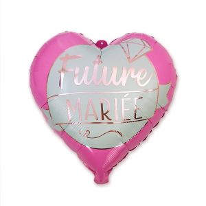 Ballon coeur future Mariée