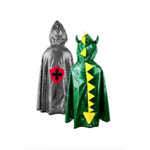 Cape réversible Dragon / Chevalier, Great Pretenders