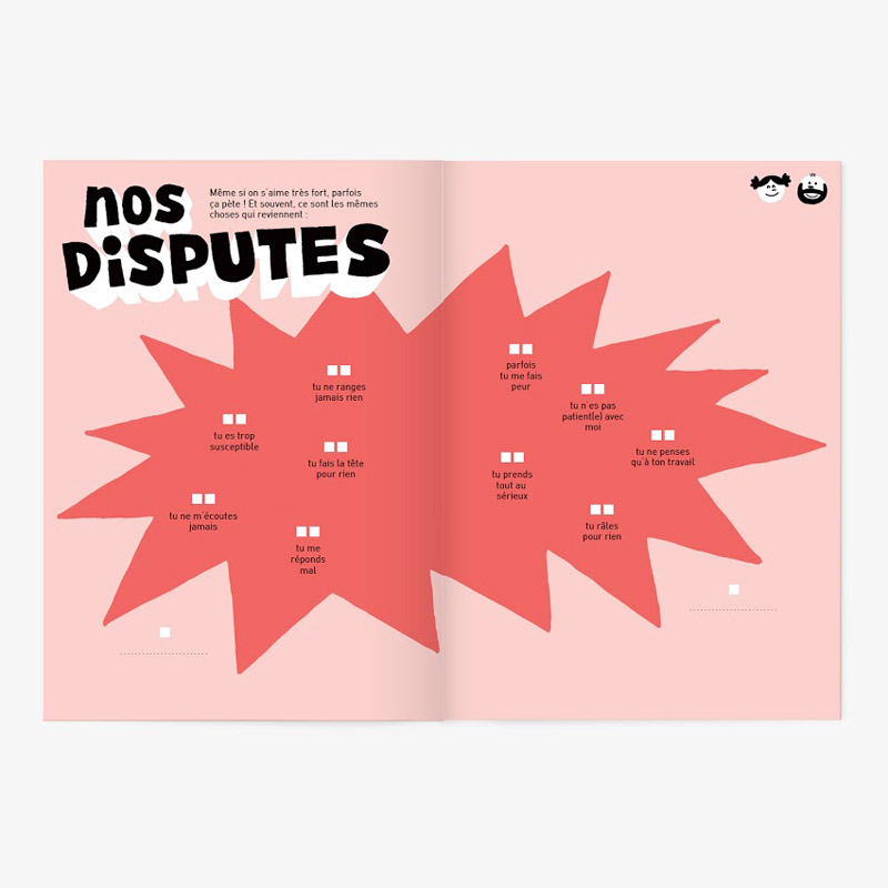 Cahier de Partage Tel Père telle fille, Minus Éditions – Image 5